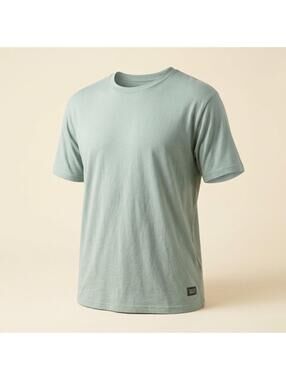 Saxx  Men's T Shirt XXL Short Sleeve 3Six Five Relaxed Fit  Casual Grayish Green